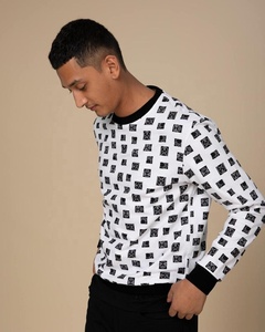 Gran volumen, venta al por mayor, sudadera de algodón estampada de manga completa para hombre de algodón de alta calidad a granel para hombre, fabricante OEM - Product Image 2