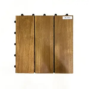 Vietwood - Factory custom different size wooden floor tiles outdoor decking tiles for outdoor space/ patio pavers/ backyard
