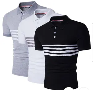 Modern style pattern gold pakistan supplier polo t shirts men