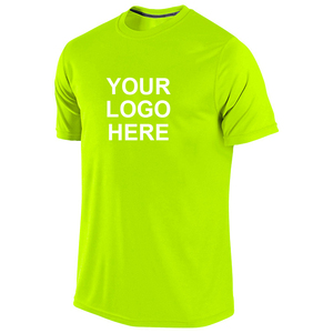 Logo personnalisé imprimé de haute qualité 100% coton hommes T-Shirt col rond avec manches courtes sérigraphie prix bon marché - Product Image 2