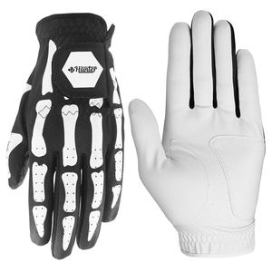 Precio de fábrica Logotipo personalizado Cabretta Guantes de golf de cuero de alta calidad para uso en la mano derecha e izquierda Ideal para deportes - Product Image 1