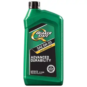 Quaker State Advanced Durability Conventional 5W-20 Motor Oil 1- Quart ( Pack of 6)