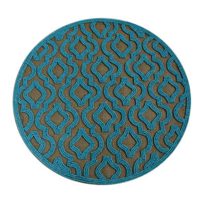 Manteles individuales con cuentas plateadas, manteles decorativos resistentes al calor de alta calidad, diseño personalizado nuevo a la moda - Product Image 3