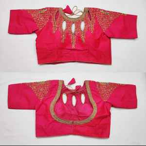 Blusa de seda hecha a mano para mujer, ropa de boda de nuevo diseño, fabricante rate - Product Image 1