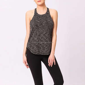 nylon polyester spandex summer <b>tank</b> <b>top</b> for <b>women</b> lower neck T-BACK loose soft sleeveless - Product Image 6