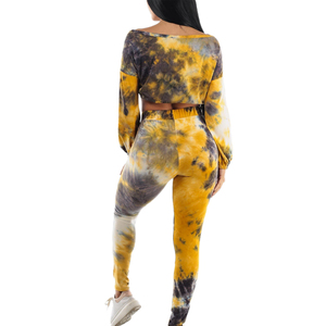 Conjunto deportivo de dos piezas para mujer, tallas grandes, diseños nuevos, venta OEM, MOQ bajo. - Product Image 5