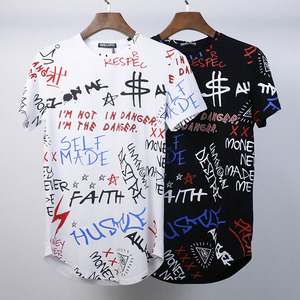 Camiseta de manga corta con estampado 3D para hombre, ropa deportiva masculina de verano, a la moda, nueva, 2019 - Product Image 6