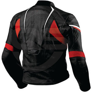 Véritable En Cuir De Course De Moto Professionnel Meilleur Veste - Product Image 2