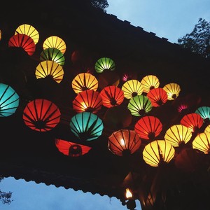 Many Colorful Light Vietnam Lantern Hanging/Handcrafted <b>Paper</b> Lanterns in Vietnam-Amber +84383004939 - Product Image 2