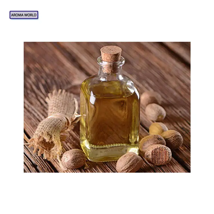 Leading Exporter Premium Quality Fluid Liquid Appearance Nutmeg Oil at Minimal Price