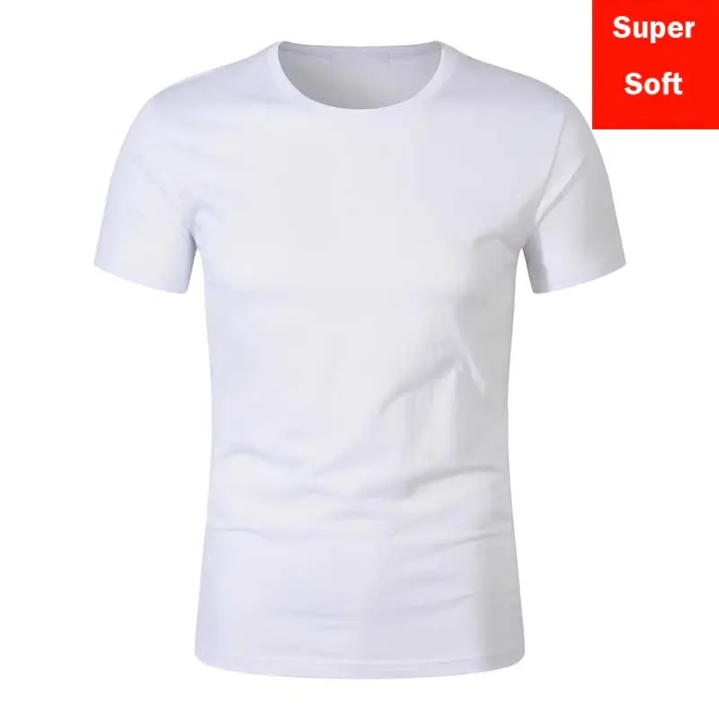 टी शर्ट पुरुषों की टी कपास शर्ट सफेद लघु आस्तीन लोगो एथलेटिक फिट जो रिक्त Mens क्लासिक मजेदार रंग क्रू शर्ट