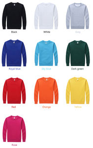 En gros logo personnalisé imprimé hoodies unisexe 100% Coton pull ras du cou blanc plaine sweat-shirts à capuche hommes surdimensionné À Capuche - Product Image 6