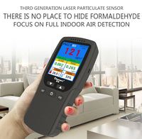 Dijital hava kalitesi izleme dedektörü PM2.5/PM1.0/PM10/HCHO/TVOC/sıcaklık ve nem (OEM ambalaj mevcut)