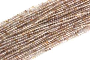 Petites perles en cuivre naturel Rutile, petites pierres précieuses de qualité supérieure, fabrication de bijoux en perles, vente en gros - Product Image 2