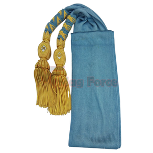 2023 ceintures de broderie de fil de ceinture brodées à la main pour les insignes maçonniques uniformes fabriqués au Pakistan - Product Image 6