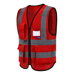 Chaleco de Seguridad Táctico de Alta Visibilidad con Servicio OEM, Logotipo Personalizado, Impermeable, con Luz LED Intermitente, Resistente - Product Image 2