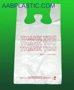 Bolsa de camiseta y refuerzo lateral de alta calidad, Asa de chaleco de plástico, bolsas para sacar para uso en supermercados - Product Image 4