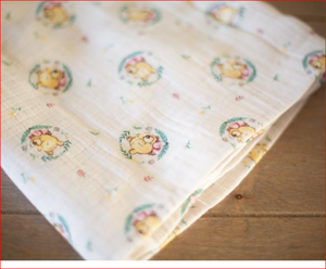 cotton muslin baby <b>swaddle</b> blanket - Product Image 2