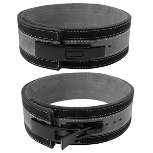 De cuero de palanca de cinturón de levantamiento PRO 10MM de levantamiento de pesas de levantamiento de peso de cuero cinturón de levantamiento de pesas y entrenamiento Accesorios - Product Image 1