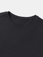 T-shirts à manches courtes pour hommes 100 % coton, unis, personnalisables, respirants, séchage rapide, écologiques, anti-plis, col rond, entièrement personnalisables