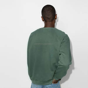 Sweat-shirt pour homme en coton molletonné léger et chaud, col rond, décontracté, streetwear, logo personnalisé, directement de l'usine - Product Image 6