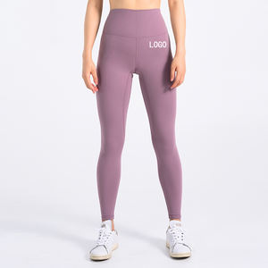 2022 femmes Premium haute qualité sans couture Leggings décontractés respirant diverses couleurs en gros léger - Product Image 1