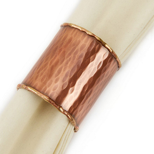 Anillo para Servilletas de Latón con Bordes Crudos, Anillo para Servilletas Dorado, Anillo para Servilletas de Latón Puro Ecológico para Restaurantes, Estilo Clásico Minimalista, 4.5 cm - Product Image 3