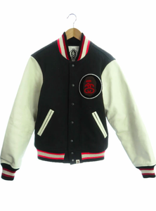 Custom Design Blank / Plain Wool varsity <b>Jacket</b> Custom Colors <b>Men</b> Baseball pure leather sleeves Lettermen <b>Jackets</b> - Product Image 4