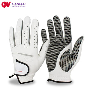 Guantes de Golf profesionales para hombre y mujer, cómodos, de cuero, Cabretta - Product Image 3