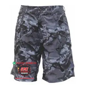 Custom Logo Mens Quick Dye Vissen Shorts Waterdichte Vissen Shorts Mannen Strand Oem Anti Stijl Tijd Leiden Sportkleding Stof Dragen