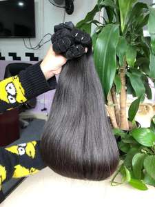 Extensiones de Cabello Humano Virgen Remy de Alta Calidad, Trama de Piel, Liso Sedoso, Color Natural - Product Image 3