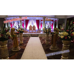 ชุดมณฑปงานแต่งงานแบบอินเดีย รุ่น Rajwada ชุดมณฑปงานแต่งงานแบบรอยัล ชุดมณฑปงานแต่งงานแบบกูจารัต ชุดมณฑปงานแต่งงานแบบ Avni ของแคนาดา ของตกแต่งงานอีเว้นท์ - Product Image 1