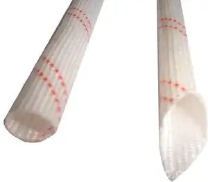 2715 Pvc Wire Cable Insulation Fiberglass Braided Insulation Sleeving