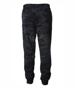 Jogger de camuflaje transpirable de secado rápido unisex con parte inferior acanalada logotipo personalizado ropa deportiva de baloncesto de talla grande-venta al por mayor - Product Image 2