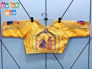 เสื้อสตรีปักลายผ้าจอร์เจีย - Product Image 3