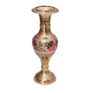 Exportateur De Laiton Fonte Maison Décorative Fleur Vases À Bas Prix De Pots De Fleurs En Métal - Product Image 4