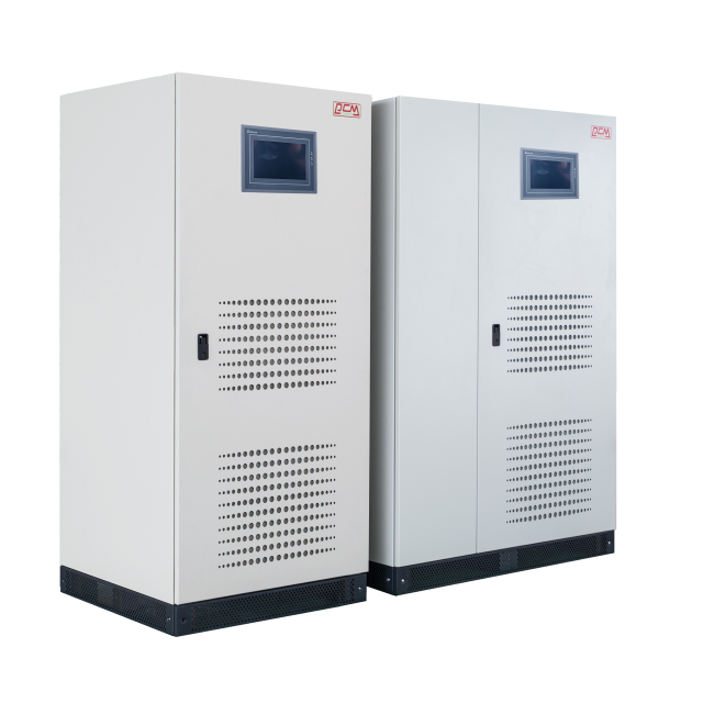 100KVA Three Phase Online UPS with Lead Acid Battery Pure Sine Wave Short Circuit Protection and AVR
