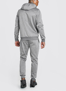 Chándal de algodón y lana para mujer, chándal de dos piezas para hombre, ropa deportiva para hombre, chándal transpirable para hombre, conjunto de pantalones de chándal para correr de dos piezas - Product Image 2
