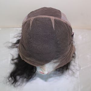 Perruque frontale en dentelle douce avec style vague profonde 150% 180% densité longs cheveux brésiliens bruts vietnamiens perruques en cheveux humains en dentelle Full HD - Product Image 2