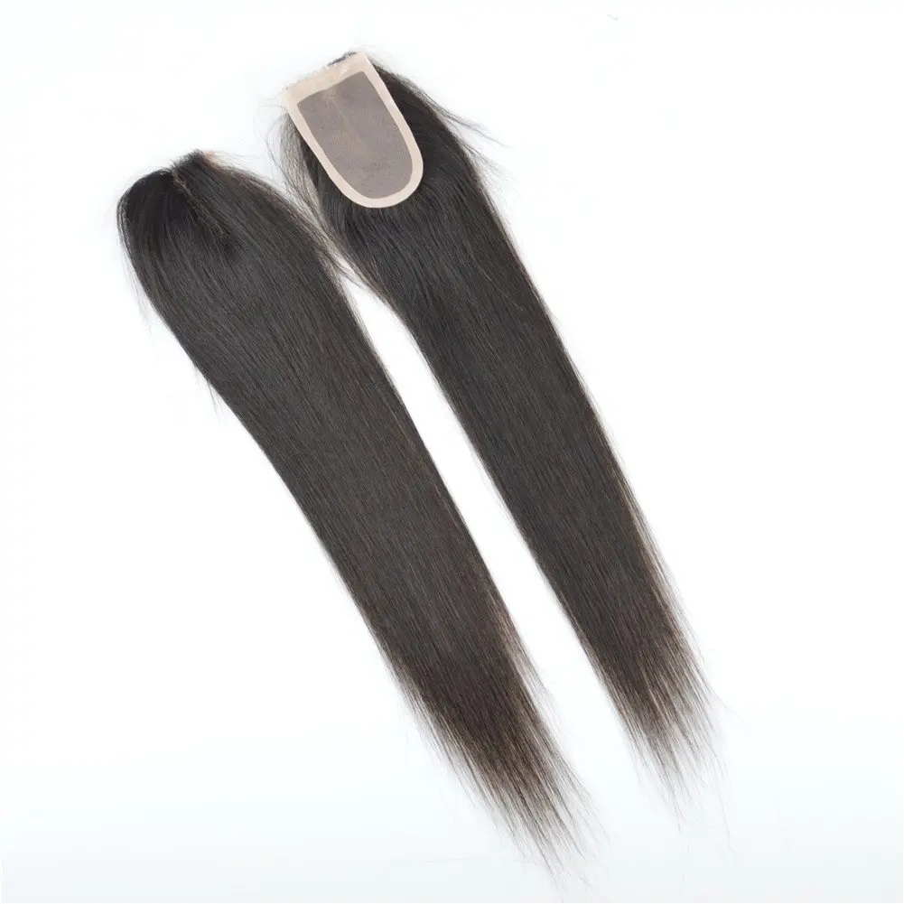 Top Grade Unprocessed raw Virgin 100% Human Hair 2*4 Lace Closure No Shed No Tangle from Vietnam Hair Extensions