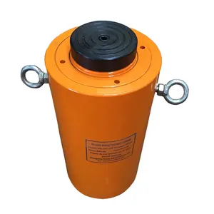 100 tấn 100-500mm đột quỵ tác động kép thủy lực nâng Jack giá để bán