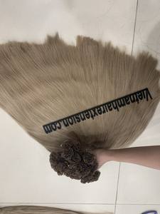 Extensiones de Cabello de Queratina 100% Cabello Humano de la Mejor Calidad, Punta en I Pre-adherida, Liso Sedoso y Ondulado, Origen Vietnam - Product Image 2