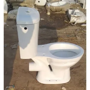 السيراميك أدوات صحية للحمام اثنين قطعة المياه خزانة صوان المرحاض مقعد أدنى سعر أعلى درجة قسط جودة صنع في الهند