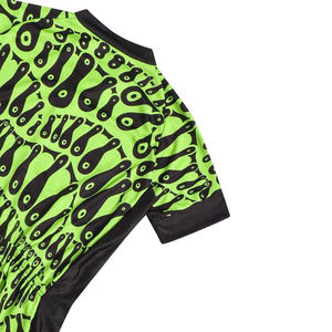 Maillot de cyclisme pour homme au design personnalisé, sur mesure, décontracté, manches courtes, sport, entraînement, anti-UV, respirant, séchage rapide - Product Image 6