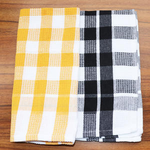 Serviettes de cuisine en microfibre et coton de haute qualité, vente en gros 2025, vente chaude, chiffons de nettoyage pour la cuisine, technique de tissage, utilisation pour la vaisselle et la table - Product Image 2