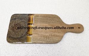 Personnalisé Rectangulaire Grand Multi-Fonctionnel Durable Lave-Vaisselle Bois de Mangue Planche à Découper Émail Impression Cuisine Meilleur - Product Image 5