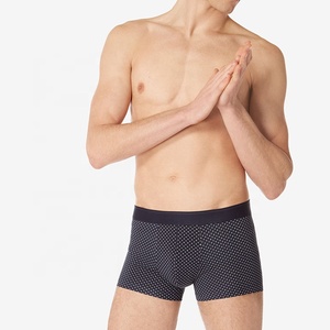 Calzoncillos bóxer clásicos de algodón para hombre, material Spandex con patrón impreso - Product Image 5