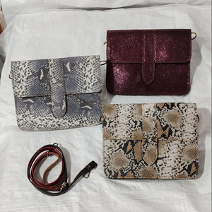 Sac à main en cuir véritable multicolore pour femmes, bandoulière multicolore, modèle 2020 - Product Image 4