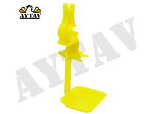 ถ้วยน้ำหยดแบบใหม่ AYTAV พร้อมที่แขวน ถ้วยน้ำพลาสติกรูปสัตว์สำหรับไก่ กระต่าย ไก่งวง สำหรับการเลี้ยงสัตว์ รุ่น 302241 0.1 กรัม - Product Image 2