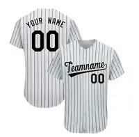 Geen Maat Limited Custom Printing Button Baseball Shirt Baseball Jersey Jerseys Softbal Groothandel